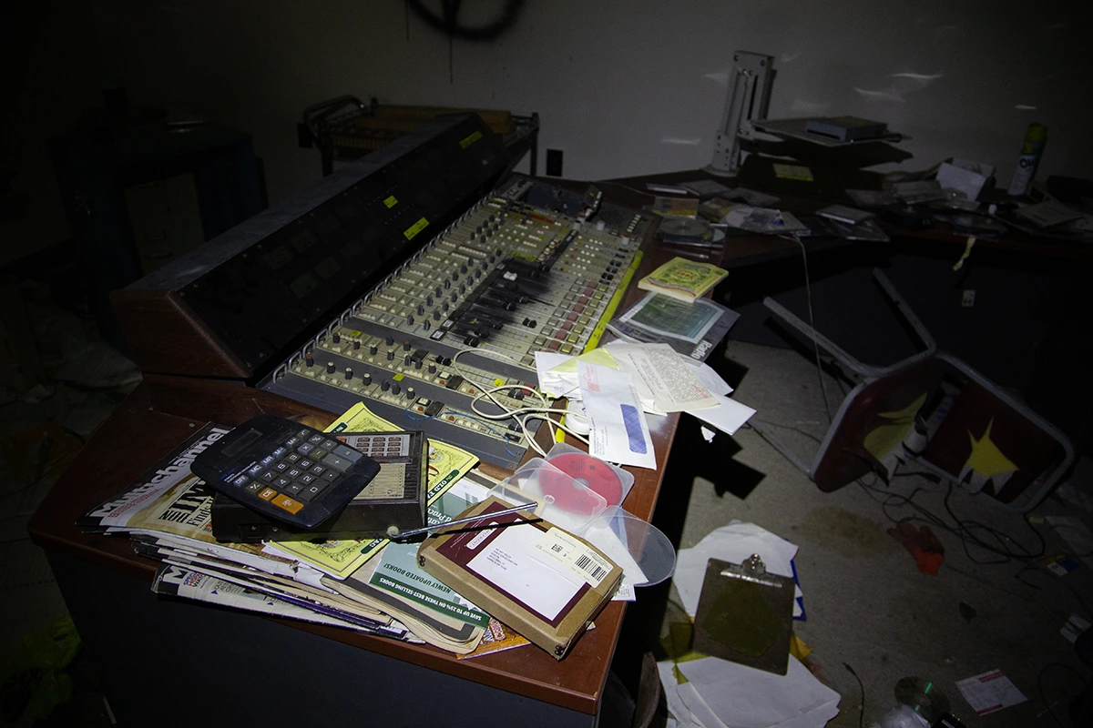Clothing Factory/Radio Station copyright 2024 sublunar